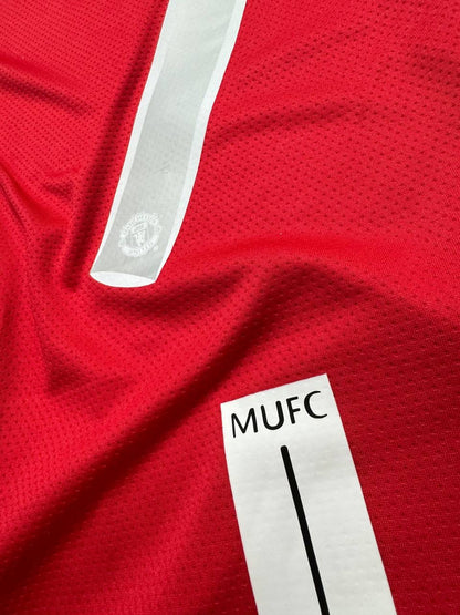 Manchester United's home jersey for the 2008 Champions League Final. Cristiano Ronaldo.