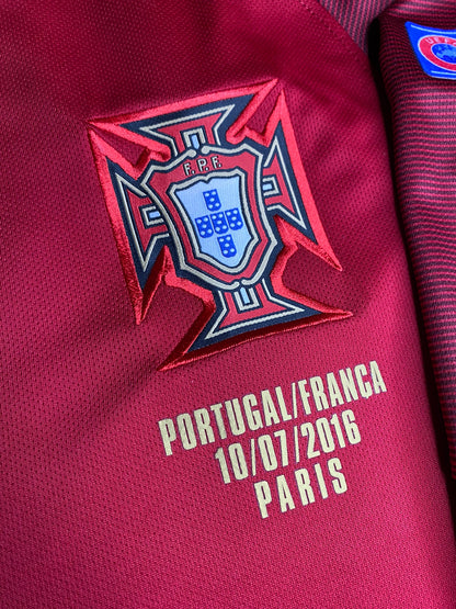 Portugal's home jersey for the 2016 UEFA EURO final. Cristiano Ronaldo.