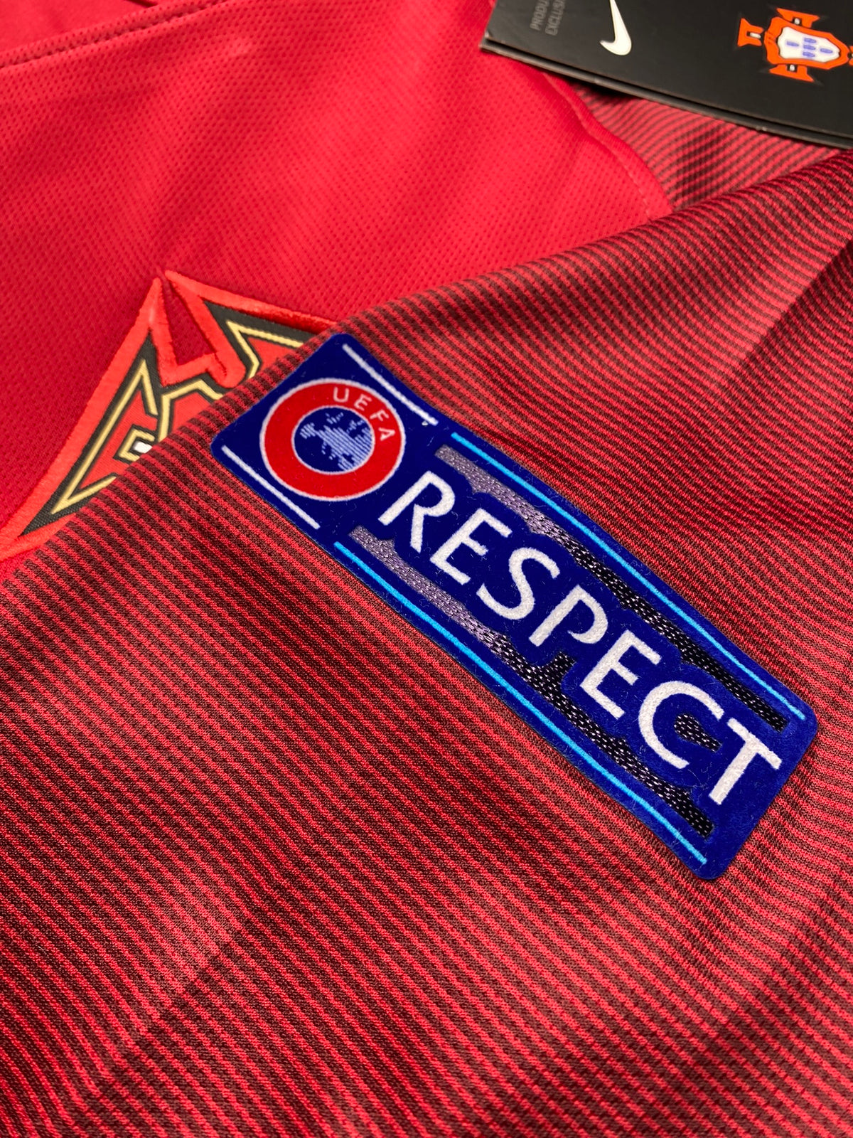 Portugal's home jersey for the 2016 UEFA EURO final. Cristiano Ronaldo.