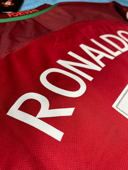 Portugal's home jersey for the 2016 UEFA EURO final. Cristiano Ronaldo.