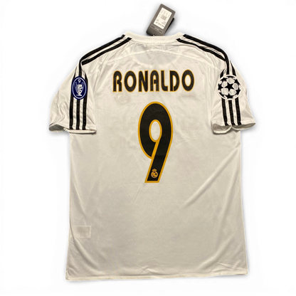 Real Madrid home jersey. Season 03/04. Ronaldo Luís Nazário de Lima