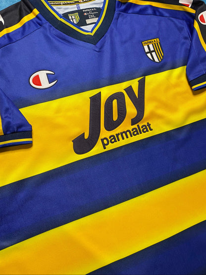 Parma home jersey. Season 01/02. Savo Milosevic