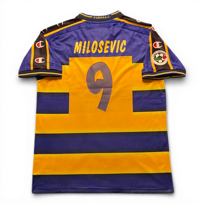 Parma home jersey. Season 01/02. Savo Milosevic