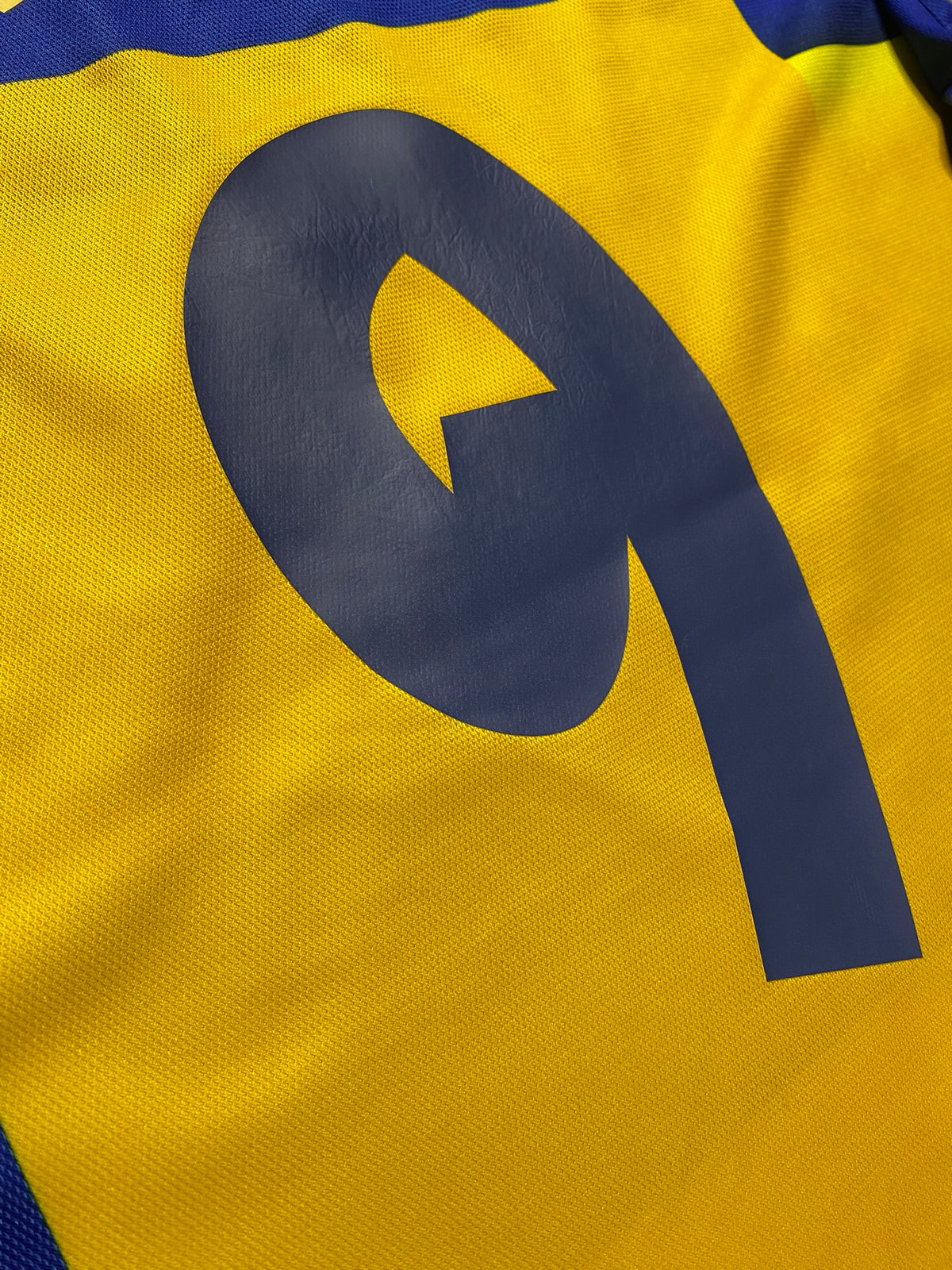 Parma home jersey. Season 01/02. Savo Milosevic