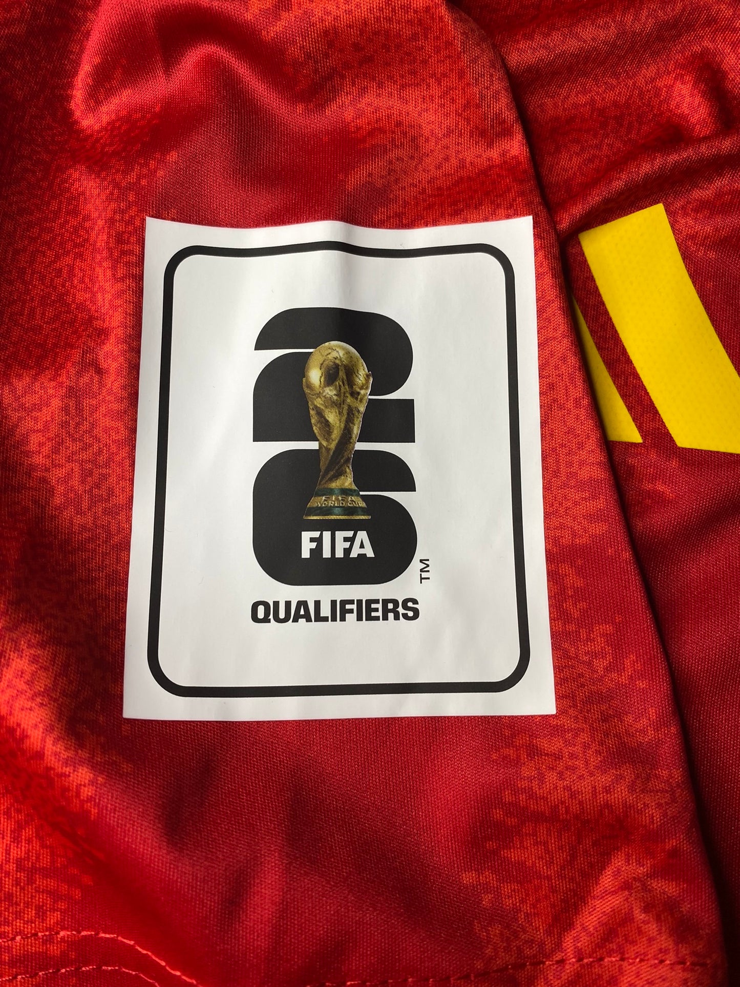 Spain's 2025 home jersey. Pedri Gonzalez Lopez