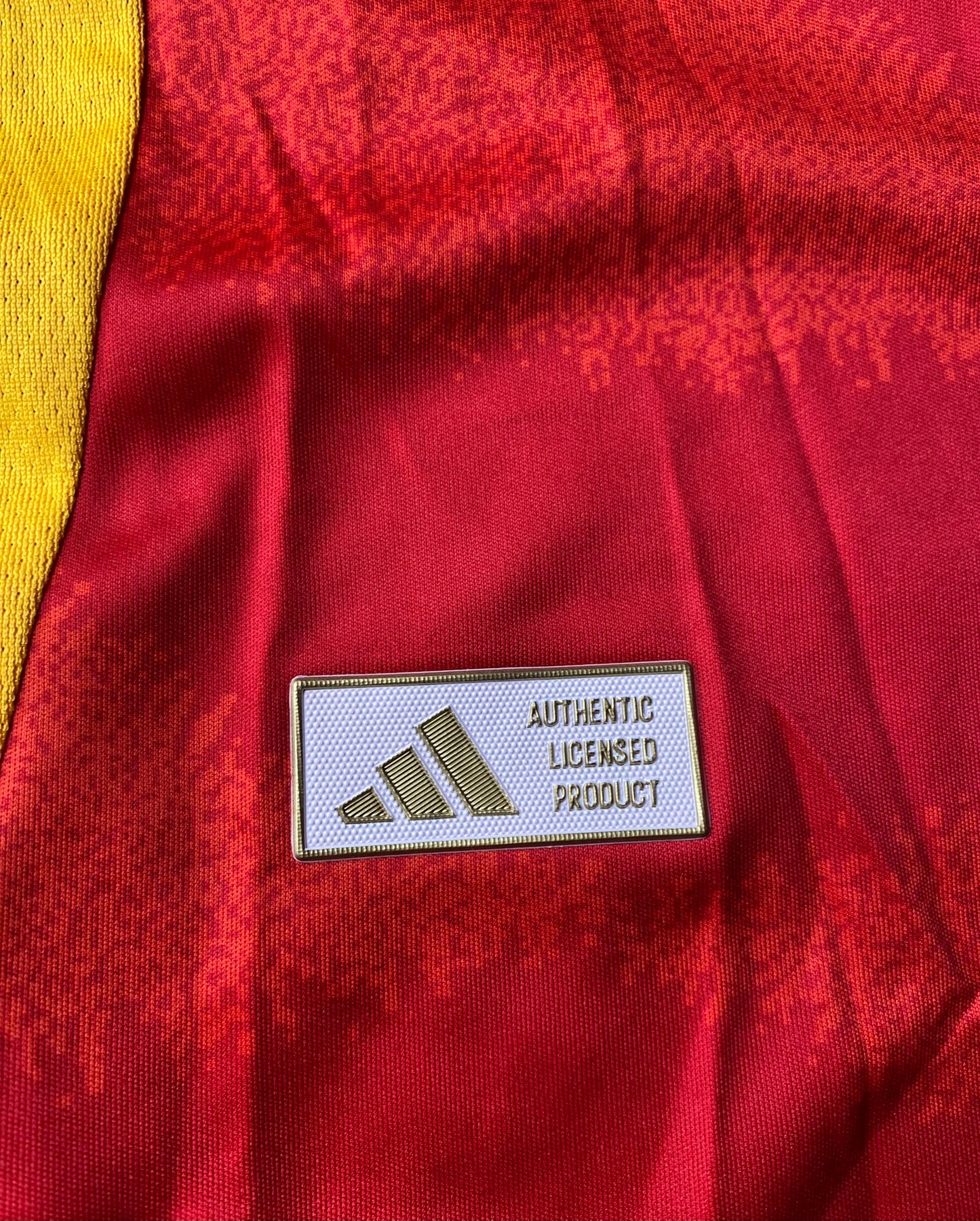Spain's 2025 home jersey. Pedri Gonzalez Lopez