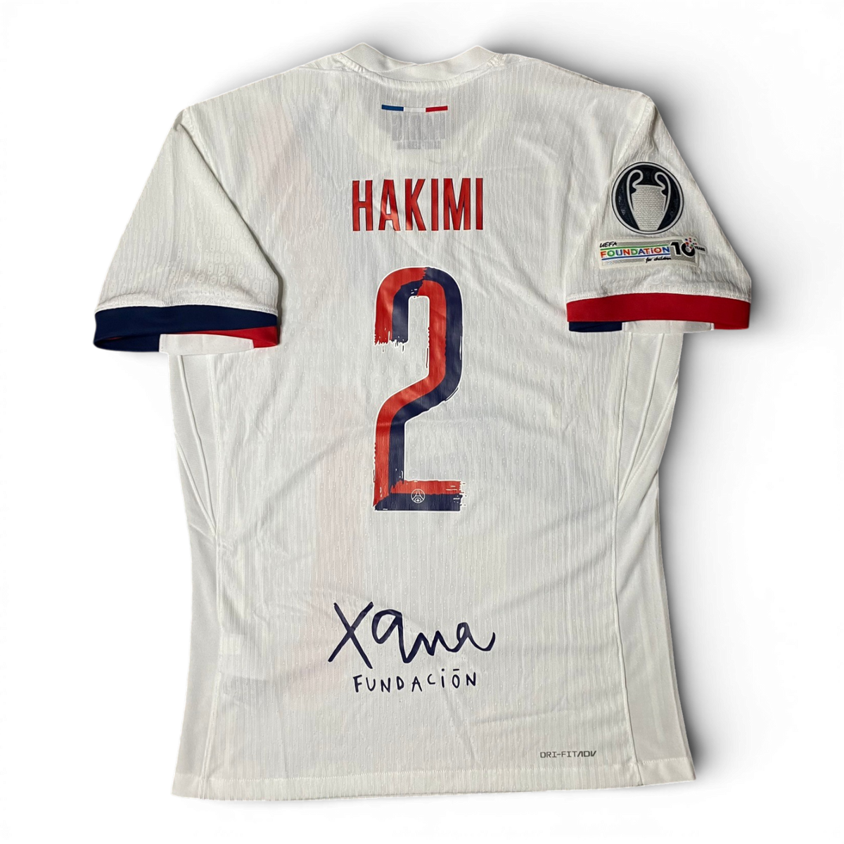Paris Saint-Germain away jersey. Season 25/26. Achraf Hakimi