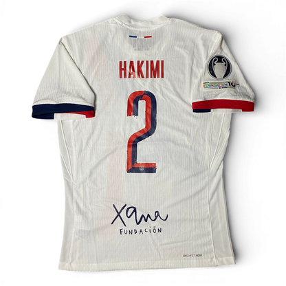 Paris Saint-Germain away jersey. Season 25/26. Achraf Hakimi