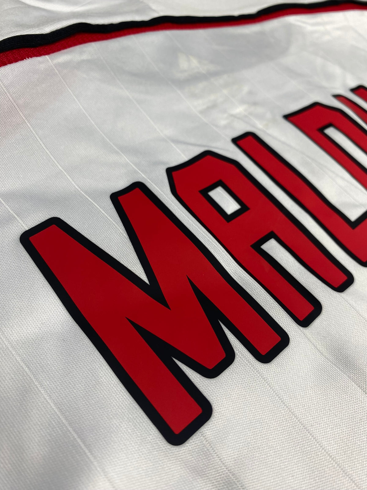 AC Milan's away jersey for the 2007 Champions League Final. Paolo Maldini.