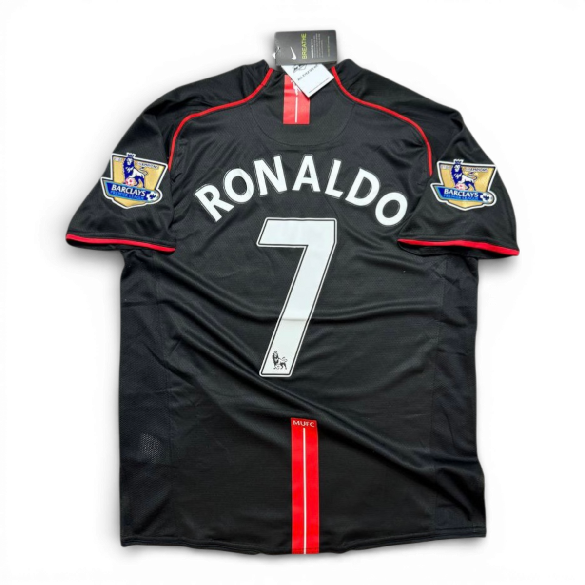 Manchester United away jersey. Season 07/08. Cristiano Ronaldo