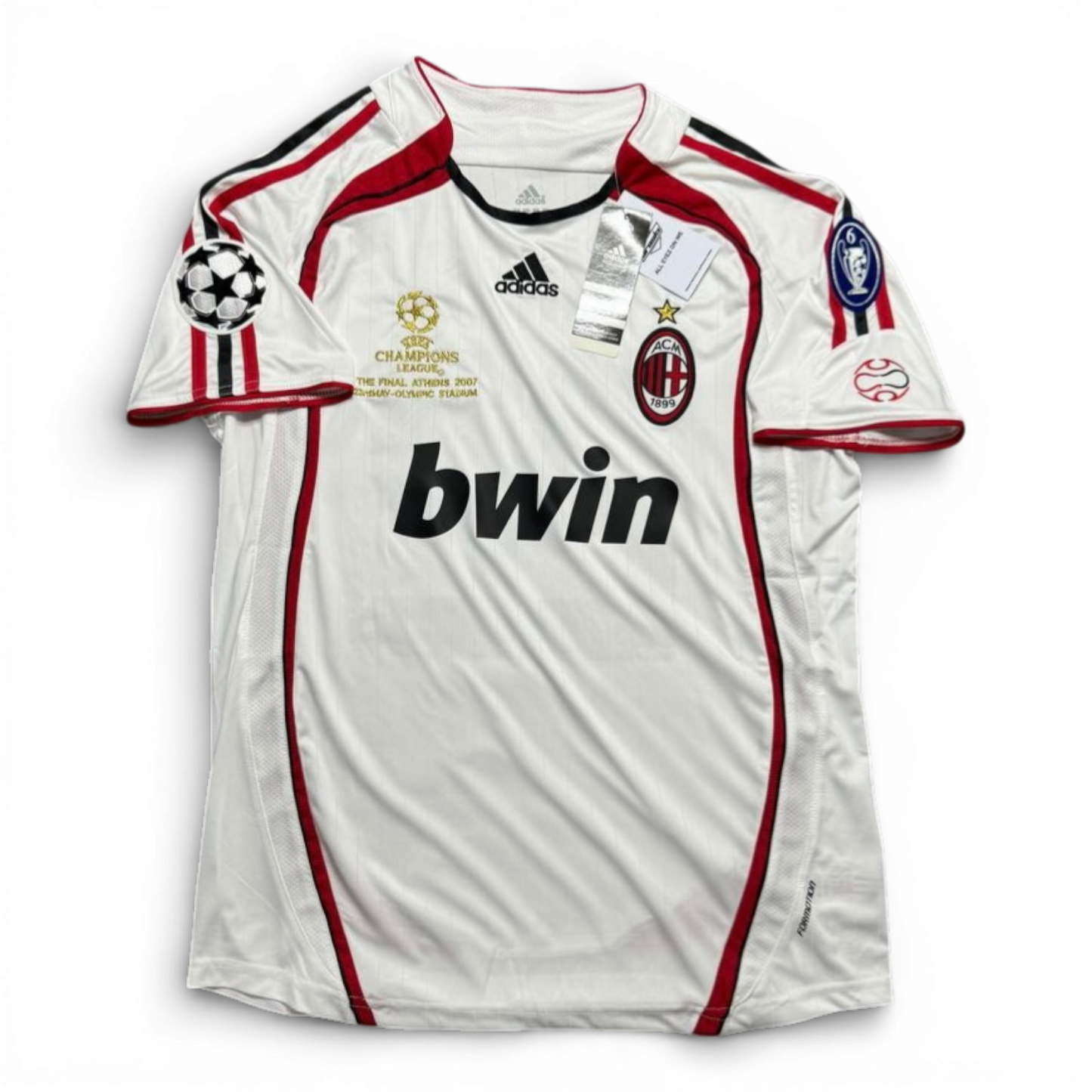 AC Milan's away jersey for the 2007 Champions League Final. Ricardo Kaka.