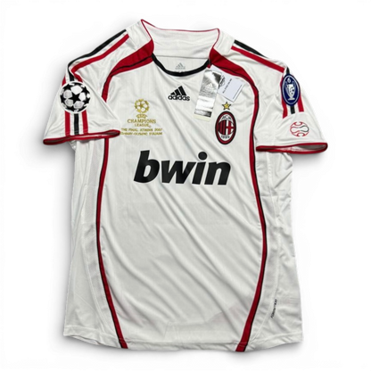 AC Milan's away jersey for the 2007 Champions League Final. Ricardo Kaka.