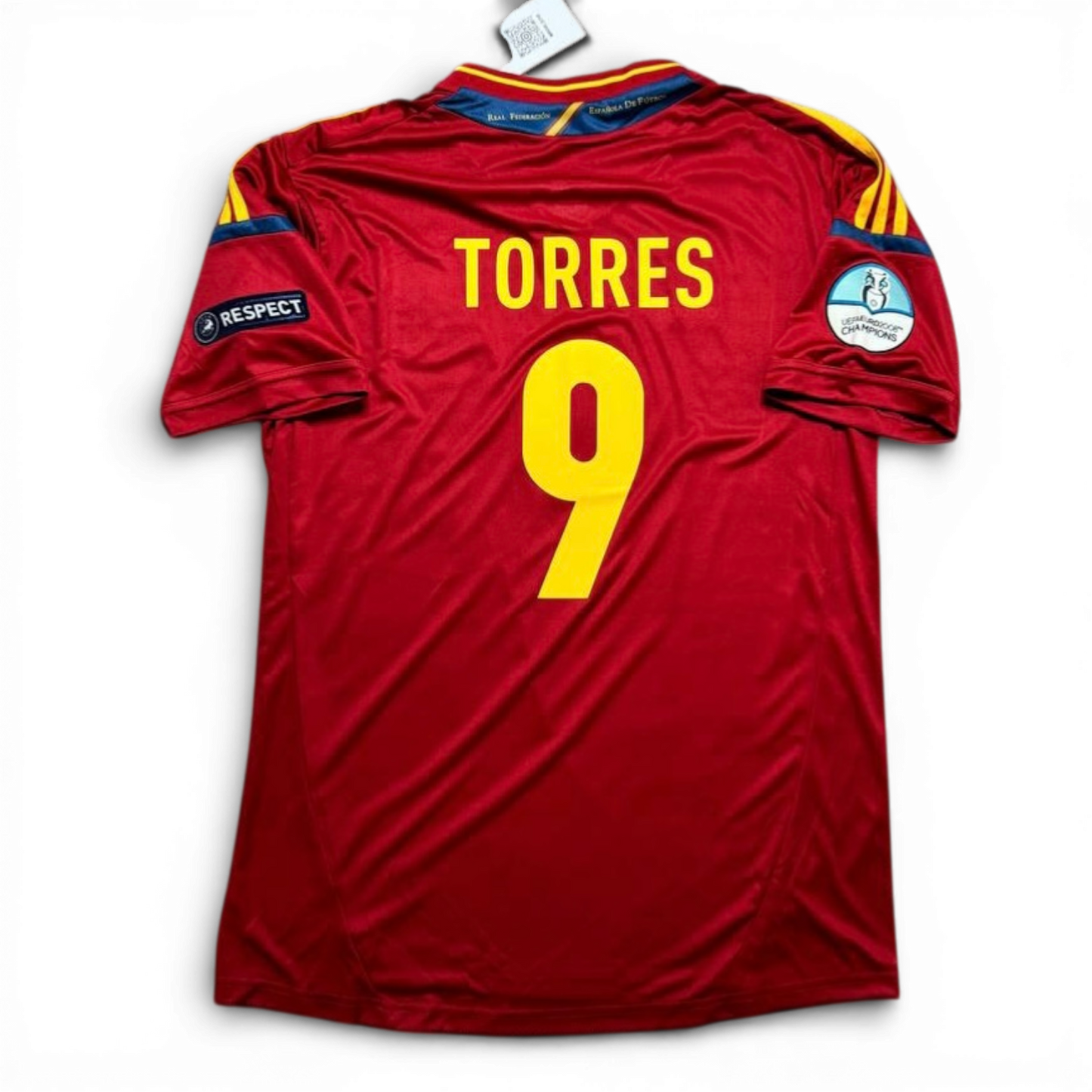 Spain's 2012 UEFA EURO home jersey. Fernando Torres.