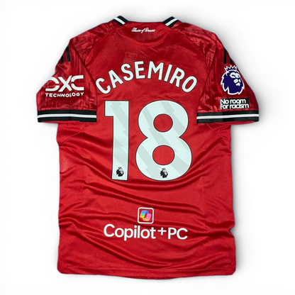 Manchester United home jersey. Season 25/26. Casemiro Carlos Henrique