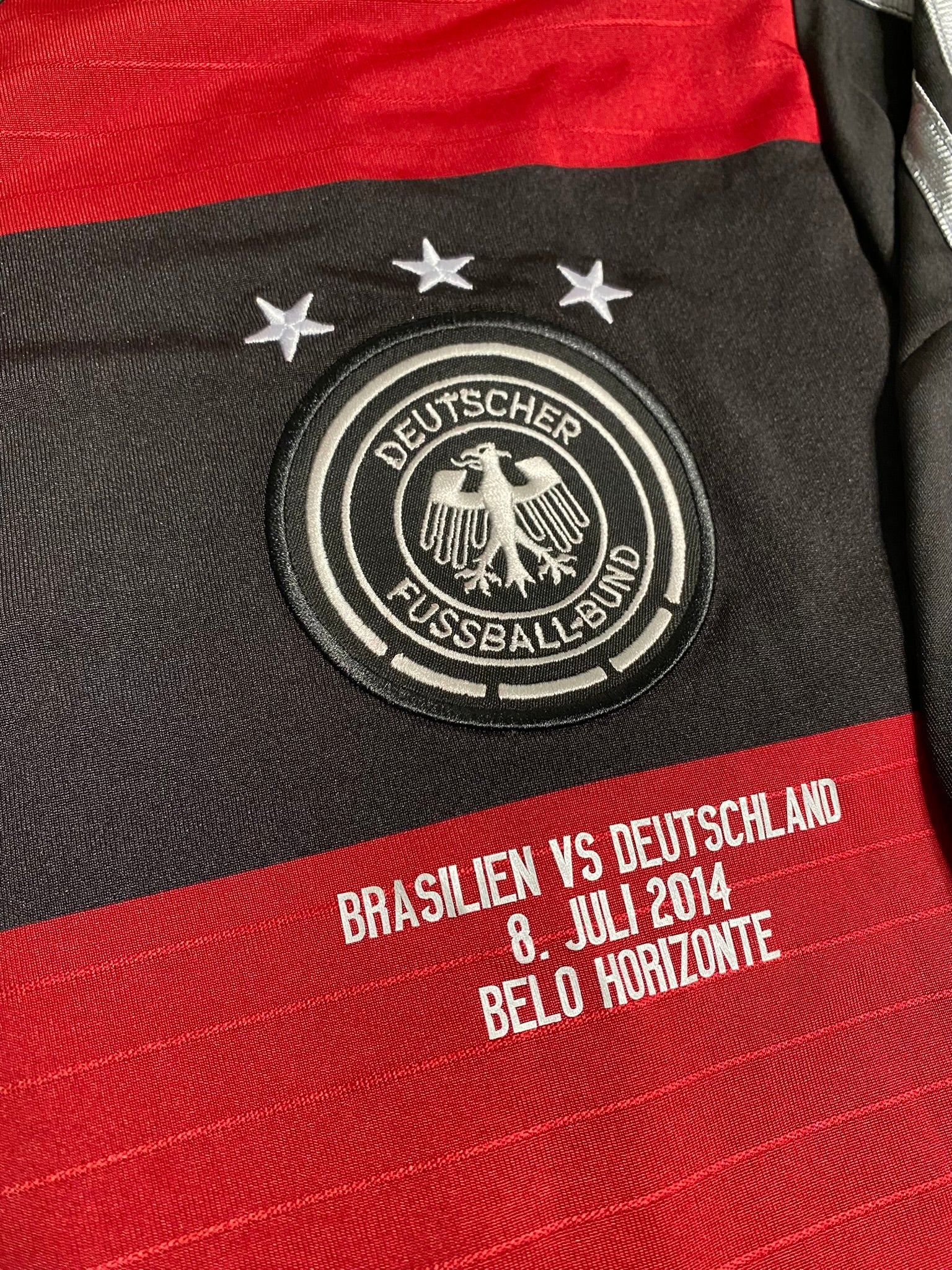 Germany's away jersey for the 2014 World Cup. Thomas Muller.