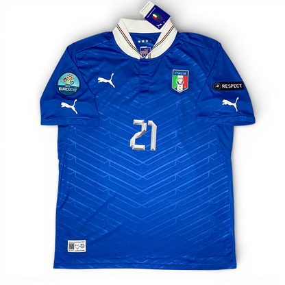 Italy's home jersey for UEFA EURO 2012. Andrea Pirlo.