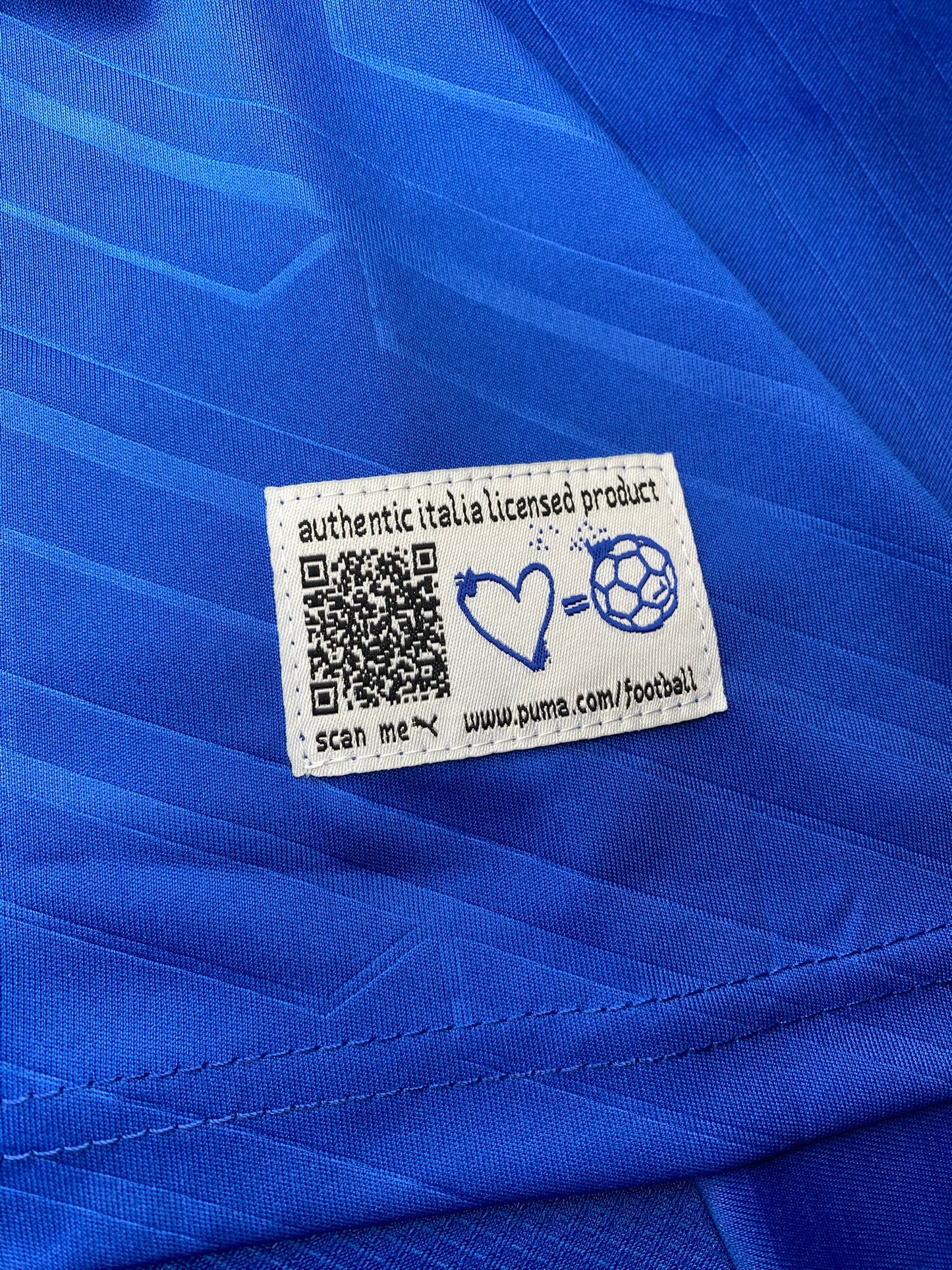 Italy's home jersey for UEFA EURO 2012. Andrea Pirlo.