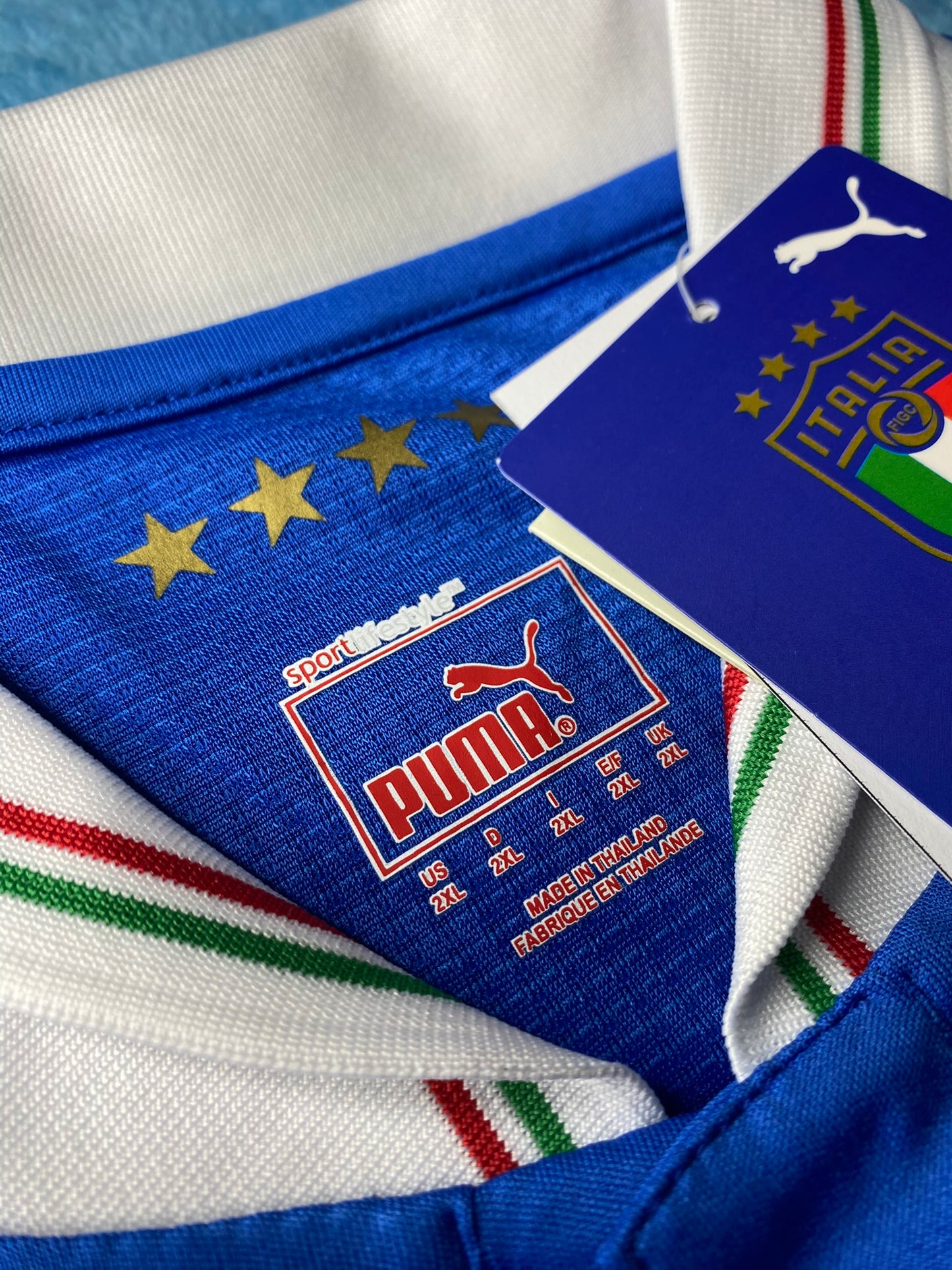 Italy's home jersey for UEFA EURO 2012. Andrea Pirlo.