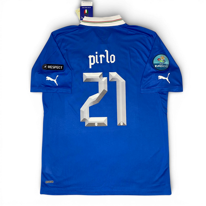 Italy's home jersey for UEFA EURO 2012. Andrea Pirlo.