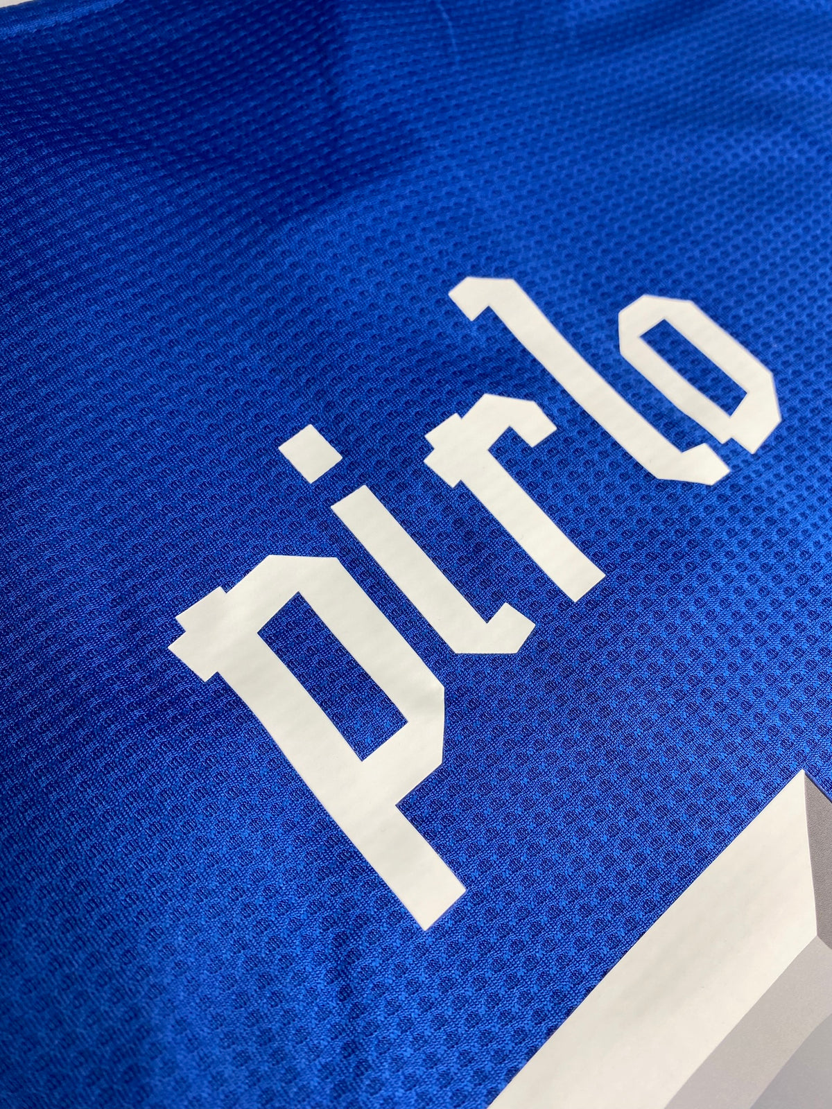Italy's home jersey for UEFA EURO 2012. Andrea Pirlo.