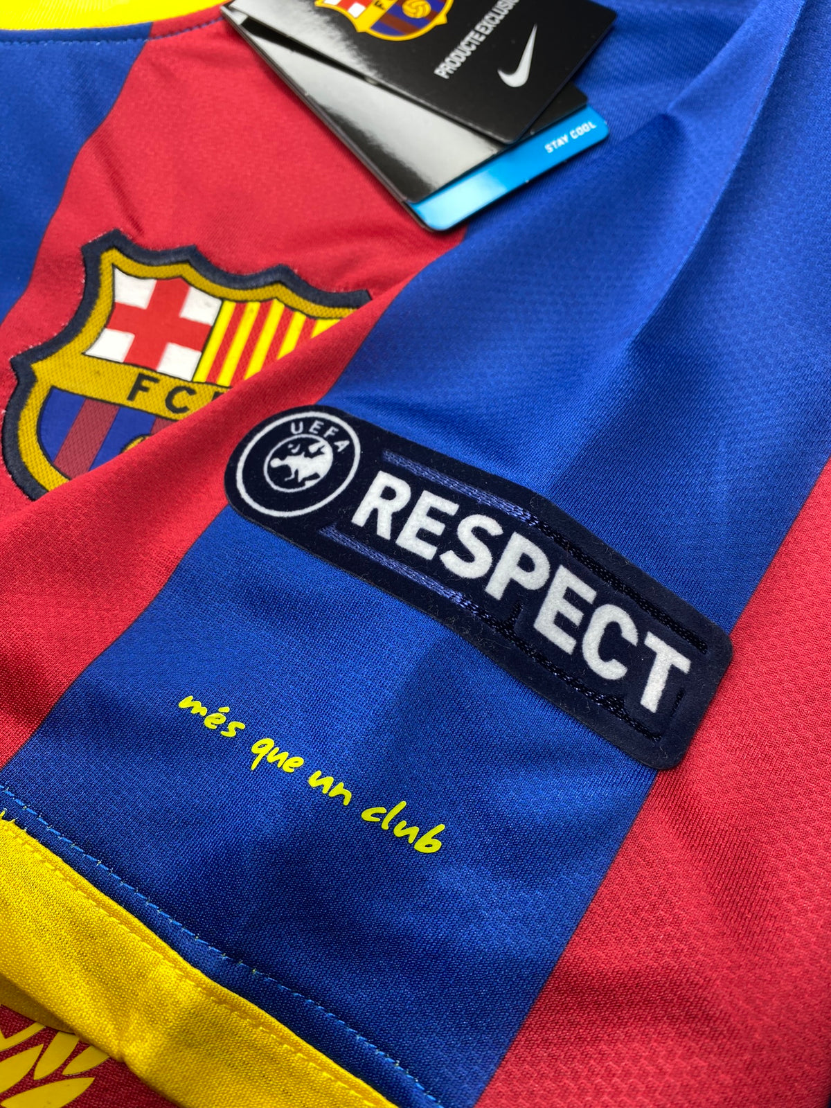 Barcelona's home jersey. Season 10/11. David Villa.