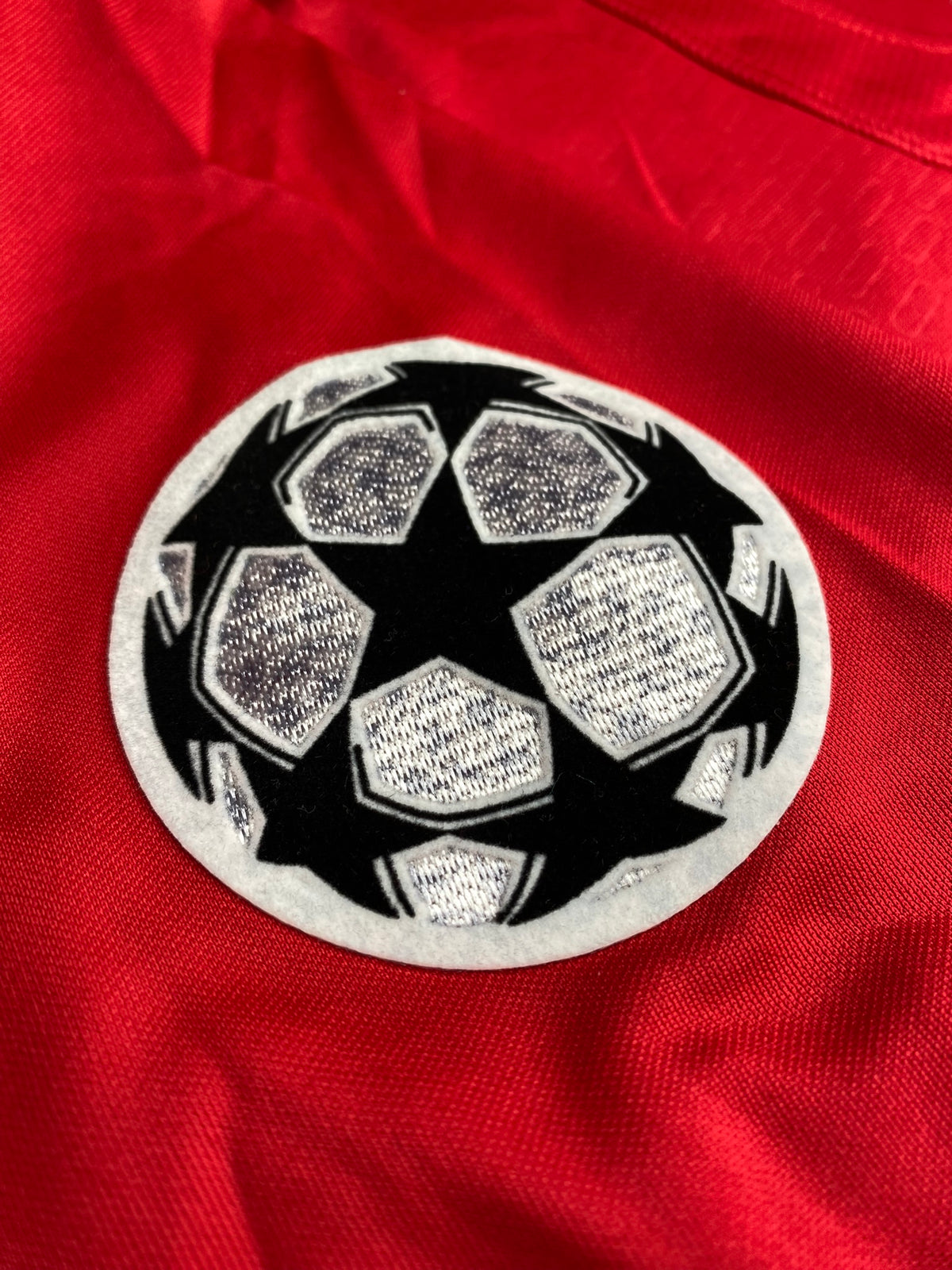 Liverpool's home jersey for the 2005 Champions League Final. Steven Gerrard.