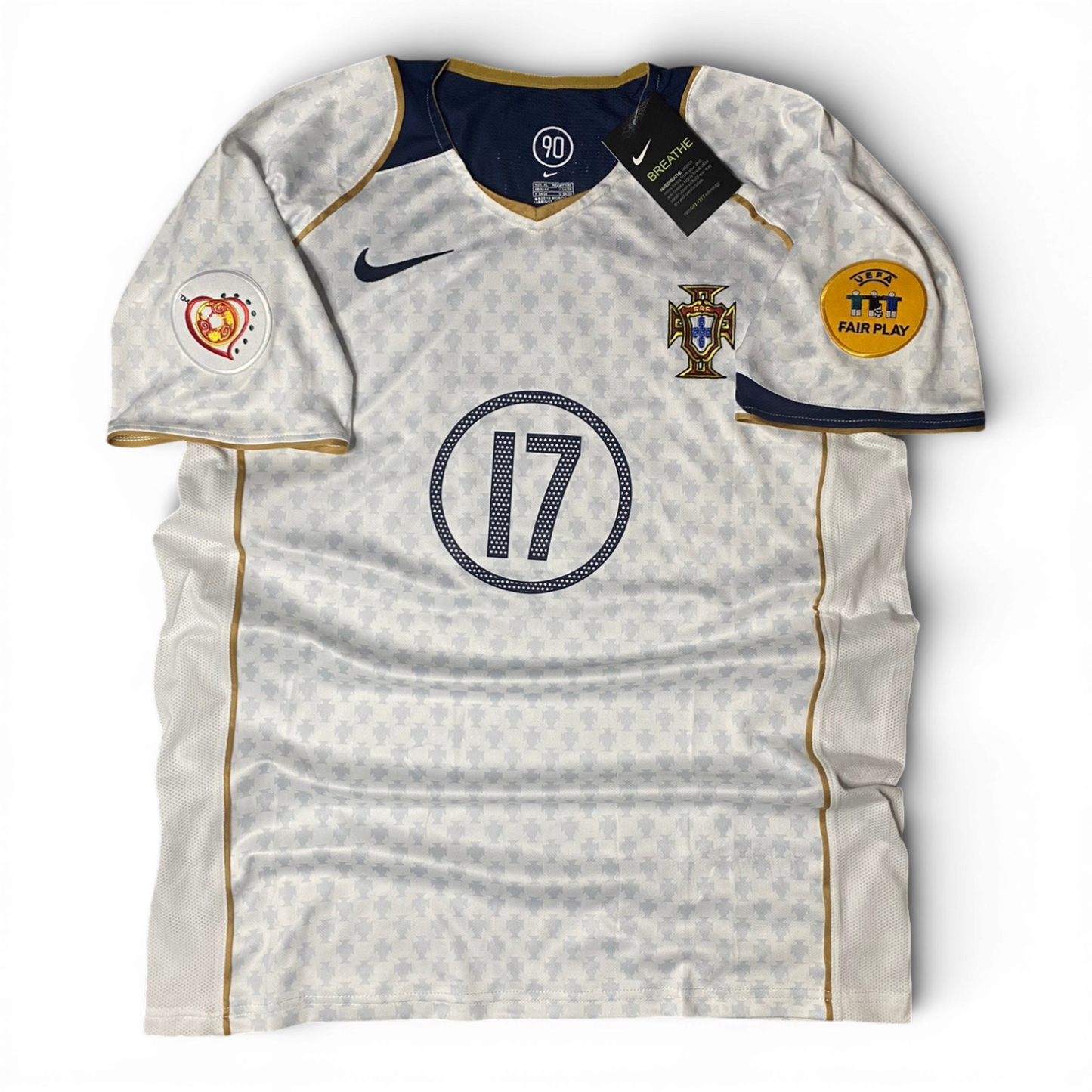 Portugal's 2004 away jersey. Cristiano Ronaldo.
