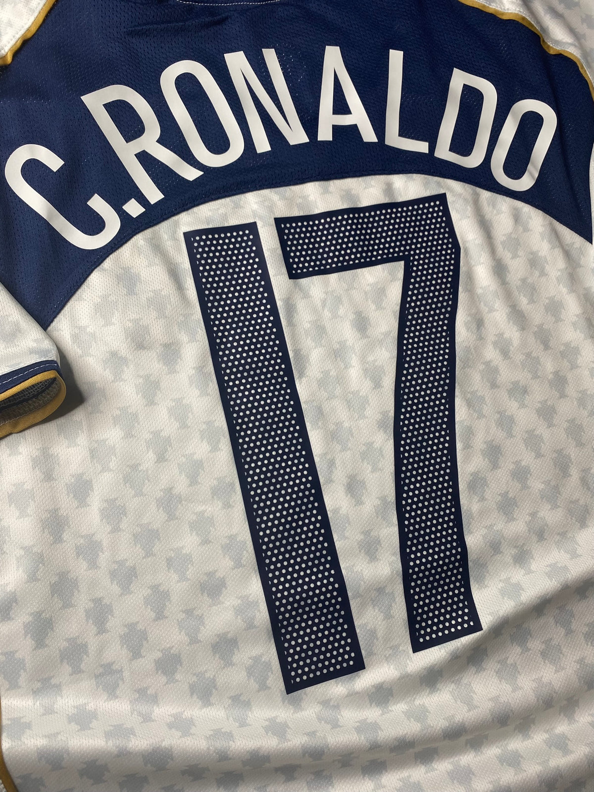 Portugal's 2004 away jersey. Cristiano Ronaldo.