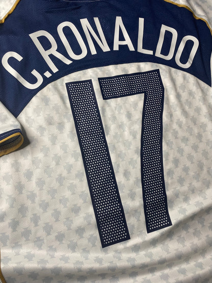 Portugal's 2004 away jersey. Cristiano Ronaldo.