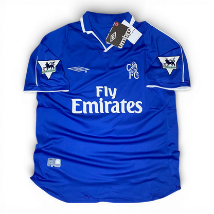 Chelsea home jersey. Season 01/03. Gianfranco Zola