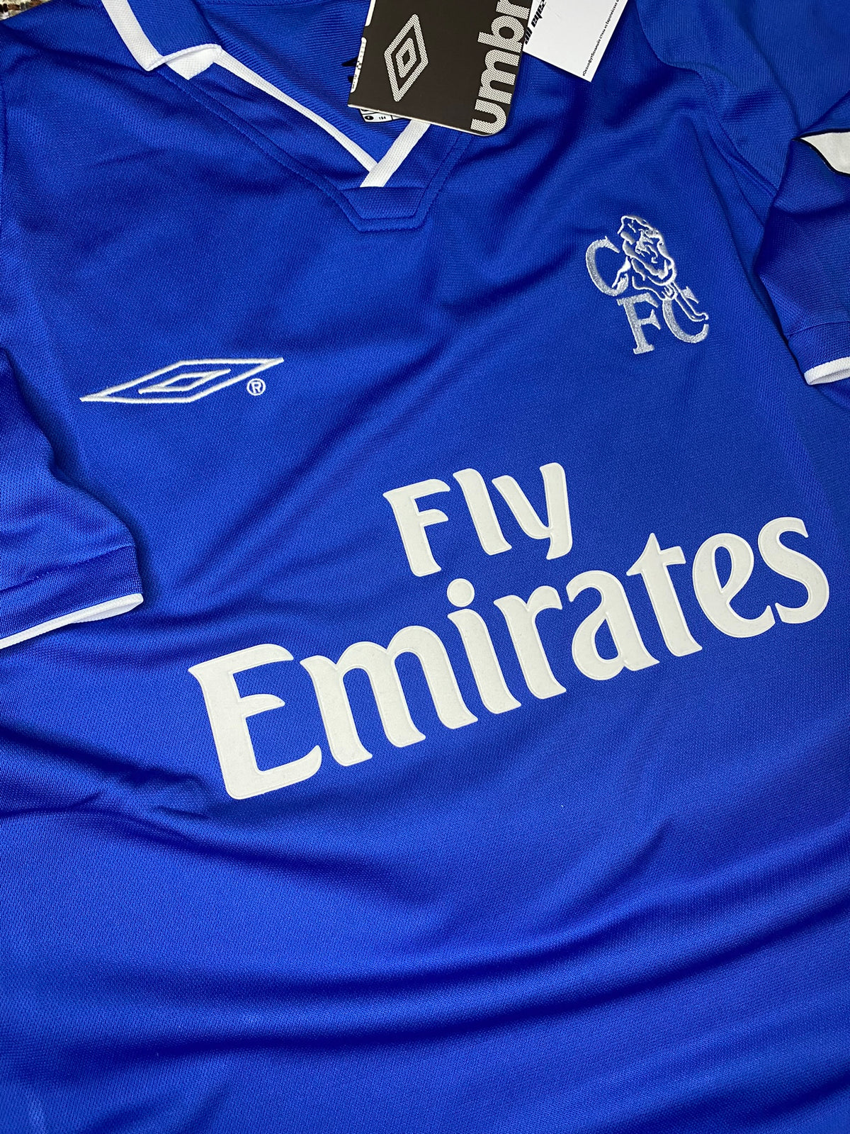 Chelsea home jersey. Season 01/03. Gianfranco Zola
