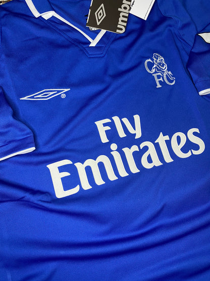 Chelsea home jersey. Season 01/03. Gianfranco Zola