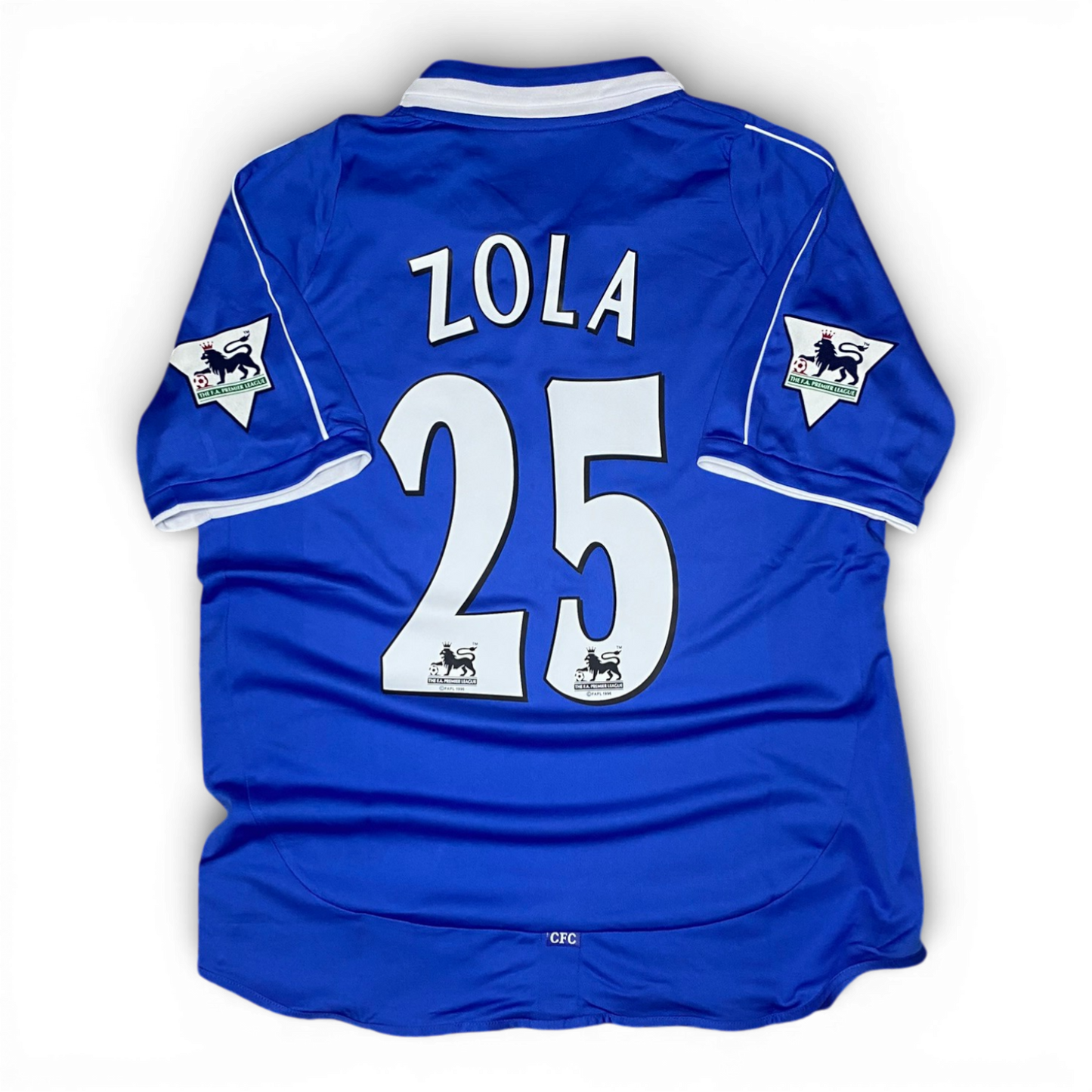 Chelsea home jersey. Season 01/03. Gianfranco Zola