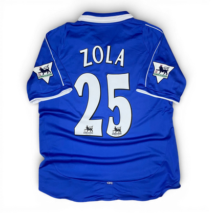 Chelsea home jersey. Season 01/03. Gianfranco Zola