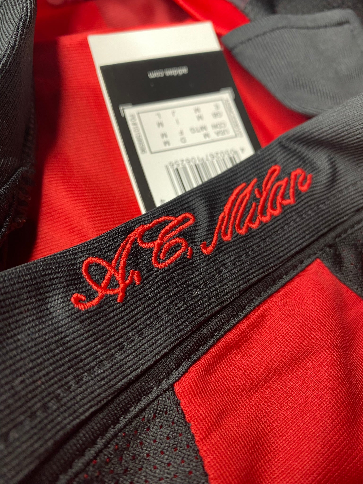 AC Milan home jersey. Season 07/08. Ricardo Kaka