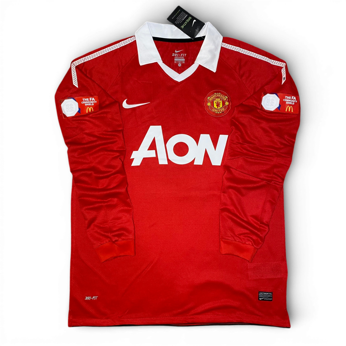 Manchester United longsleeve jersey. Season 10/11. Javier "Chicharito" Hernandez