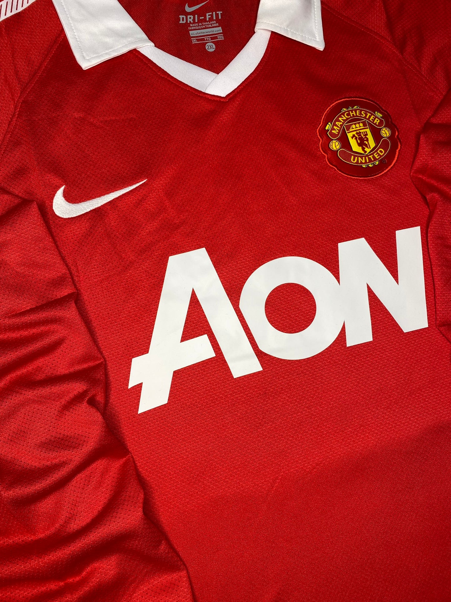 Manchester United longsleeve jersey. Season 10/11. Javier "Chicharito" Hernandez