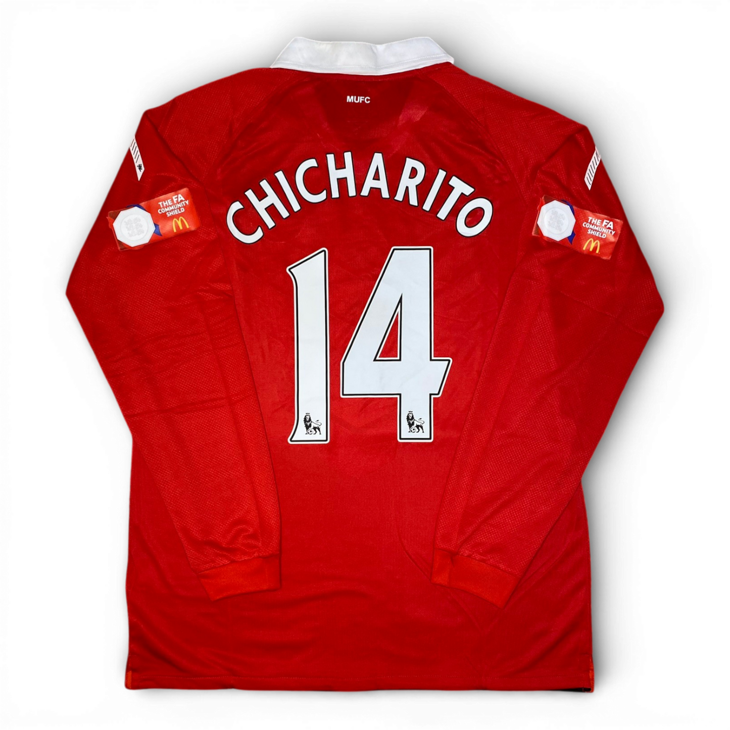 Manchester United longsleeve jersey. Season 10/11. Javier "Chicharito" Hernandez