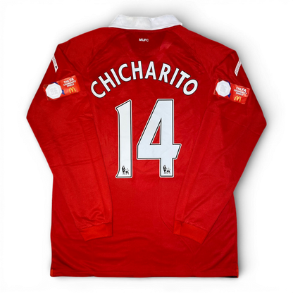 Manchester United longsleeve jersey. Season 10/11. Javier "Chicharito" Hernandez