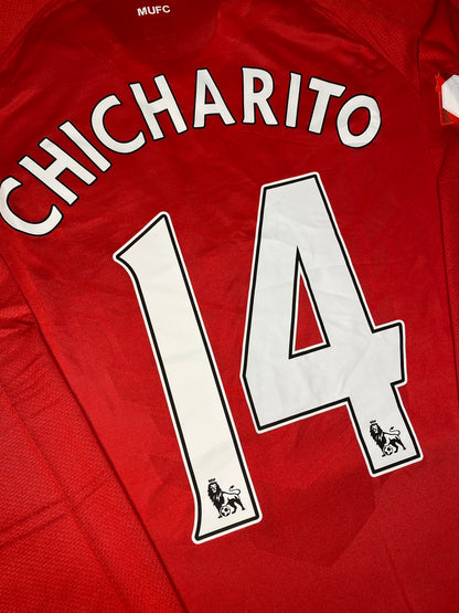 Manchester United longsleeve jersey. Season 10/11. Javier "Chicharito" Hernandez