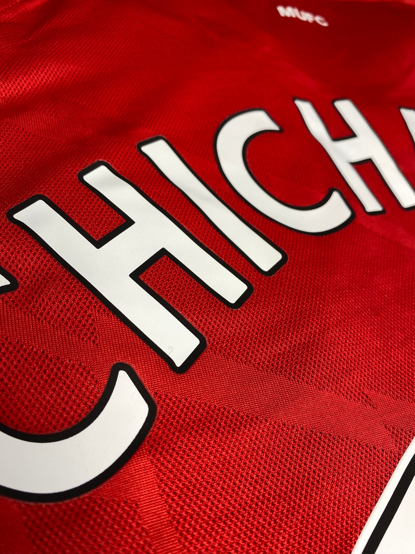 Manchester United longsleeve home jersey. Season 10/11. Javier "Chicharito" Hernandez