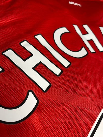 Manchester United longsleeve home jersey. Season 10/11. Javier "Chicharito" Hernandez