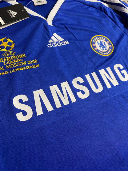Chelsea's home jersey for the 2008 Champions League Final. Frank Lampard