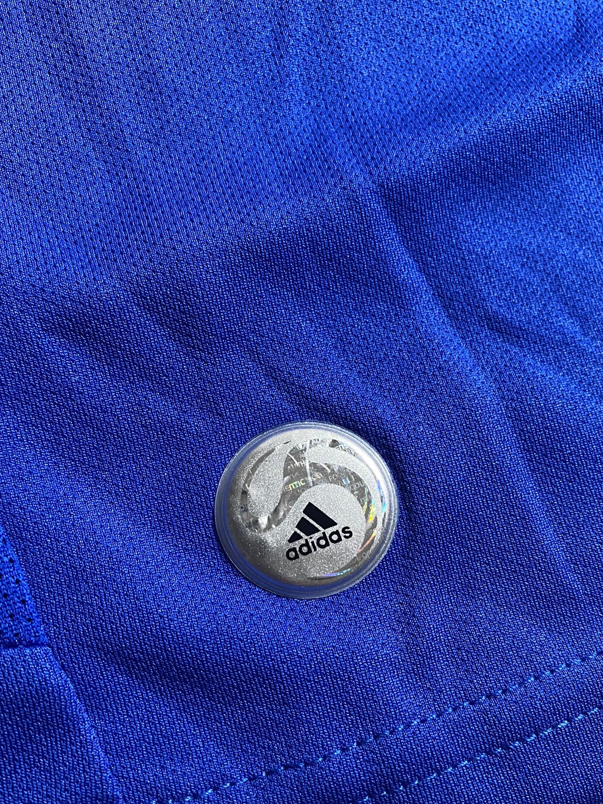 Chelsea's home jersey for the 2008 Champions League Final. Frank Lampard