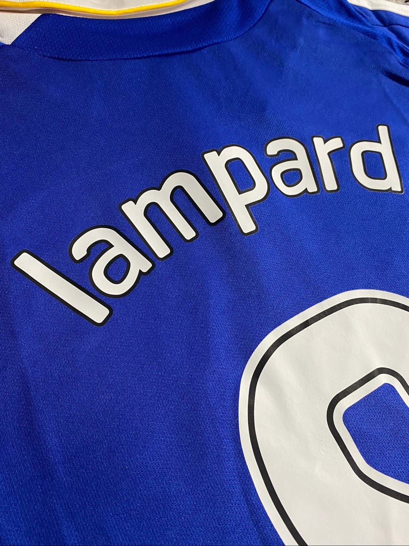 Chelsea's home jersey for the 2008 Champions League Final. Frank Lampard