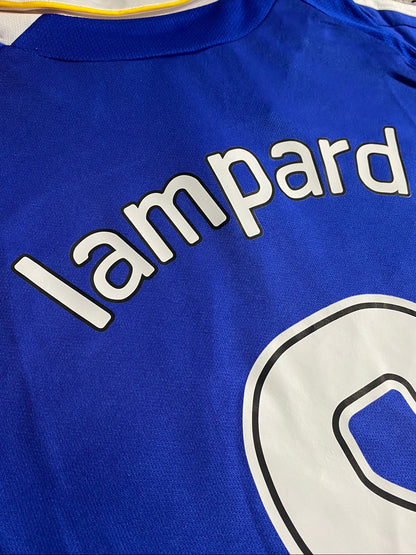 Chelsea's home jersey for the 2008 Champions League Final. Frank Lampard