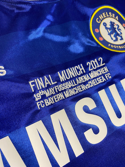 Chelsea's home jersey for the 2012 Champions League Final. Frank Lampard.