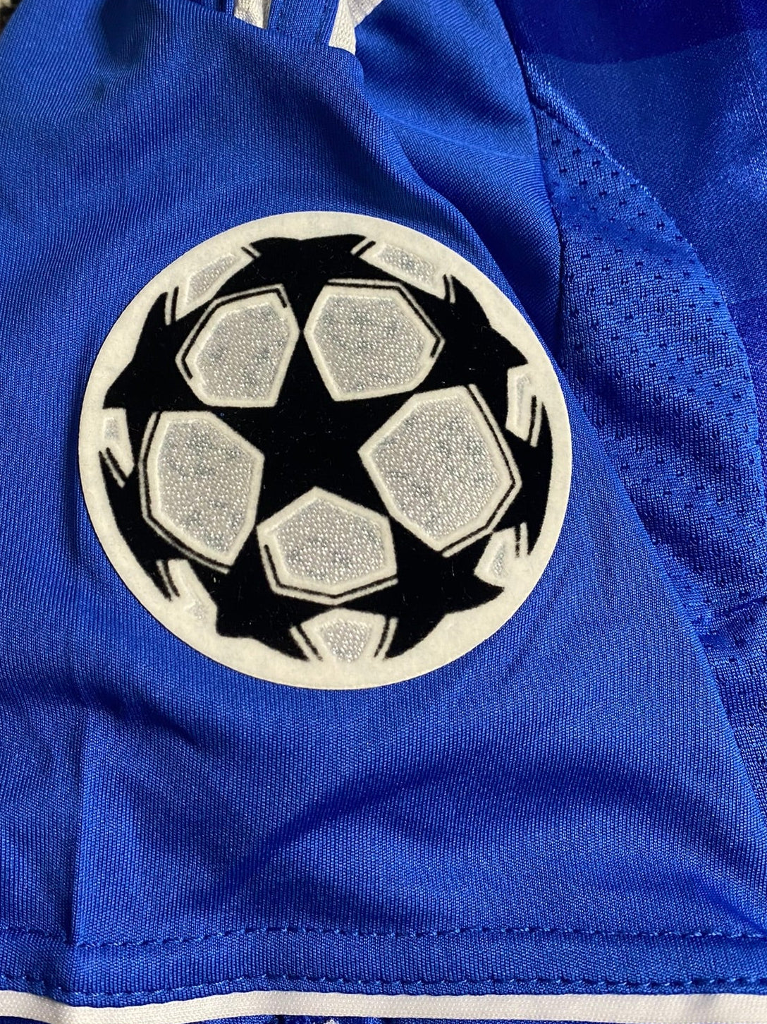 Chelsea's home jersey for the 2012 Champions League Final. Frank Lampard.