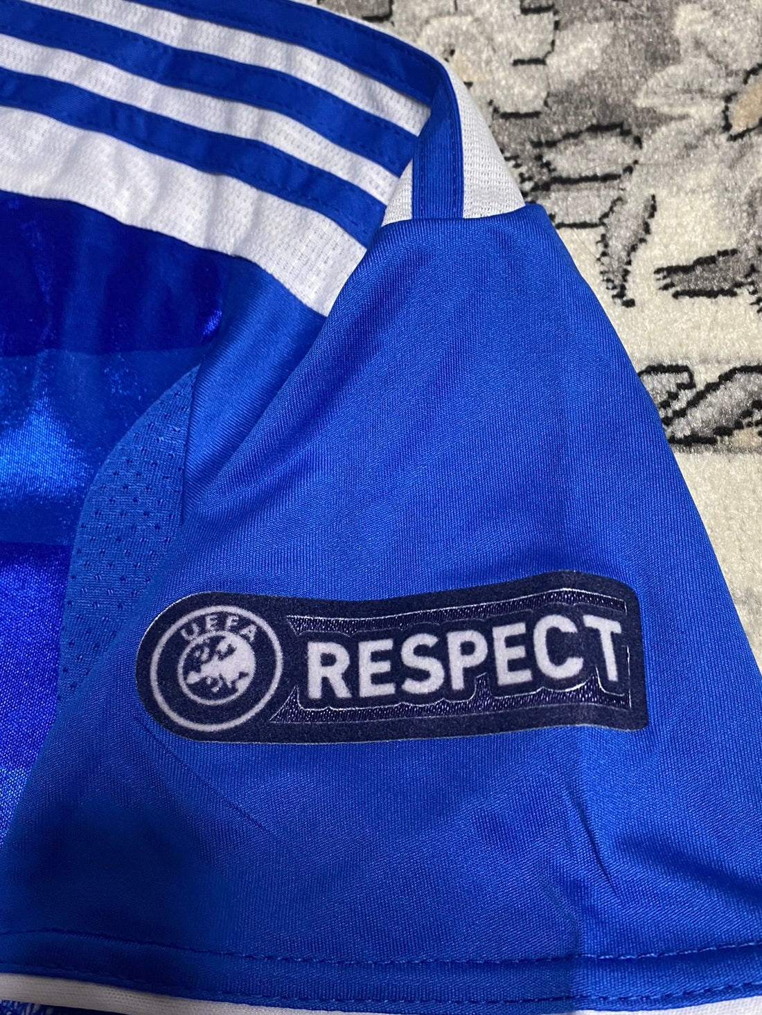 Chelsea's home jersey for the 2012 Champions League Final. Frank Lampard.