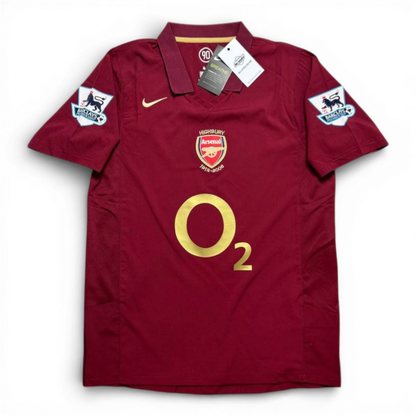 Arsenal's home jersey. Season 05/06. Thierry Henry